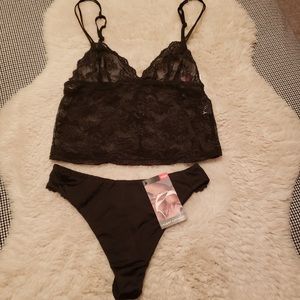 TRIUMPH Lace Cami & Lace back Thong
